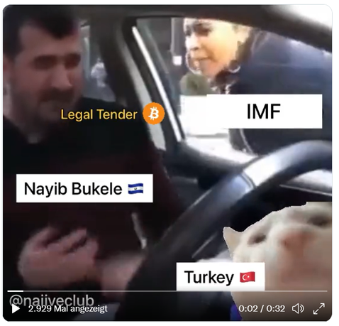 Bitcoin Bukele Turkey IMF