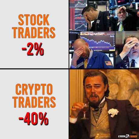 Stock traders vs Crypto traders